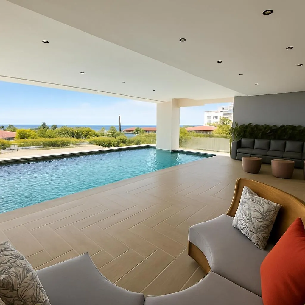 Comfortable Apartmento En El Centro De La Ciudad Con Piscina Y Gym Santo Domingo 0*,  República Dominicana